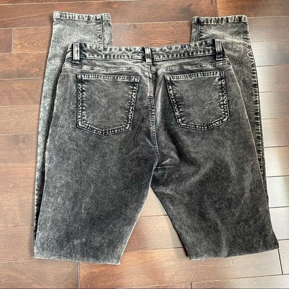 Eileen Fisher Acid Wash velvet skinny jeans - Picture 6 of 10